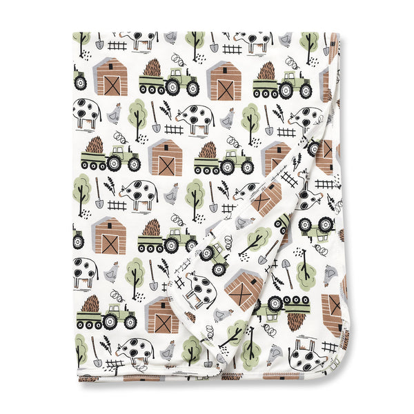 barnyard-buddies-bamboo-stroller-blanket Tesa Babe - Sophia's StyleBaby Blankets-1